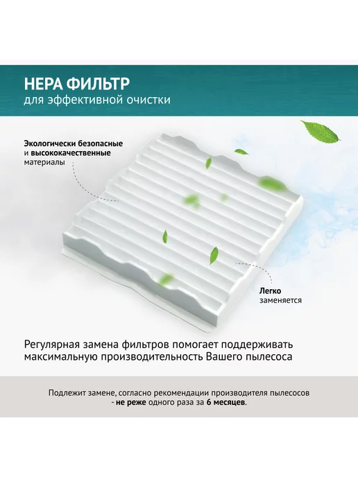 DOCTOR FILTERS HEPA фильтр для пылесосов Samsung SC41 SC52 SC56 SC61 VC24, белый, фото 2