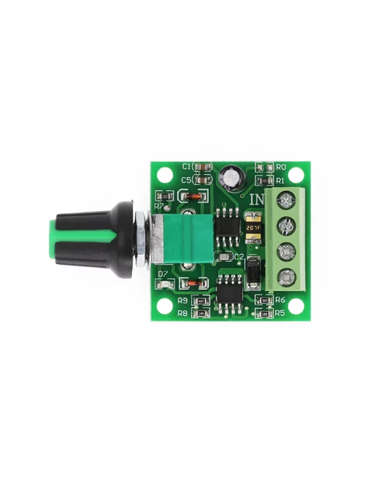 GSMIN ШИМ PWM регулятор скорости двигателя 1.8 6 12В, 2A, вариант, фото 2