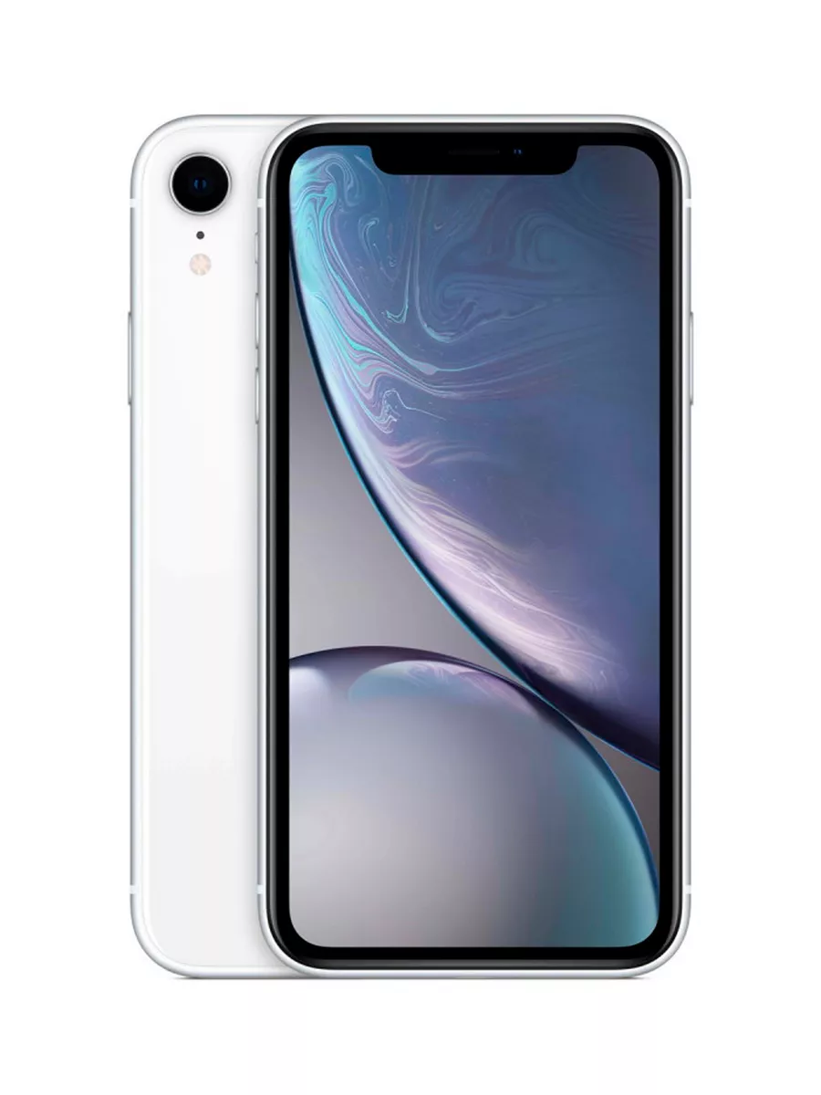 Смартфон iPhone XR 64GB White Apple 176365162 купить за 19 041 ₽ в  интернет-магазине Wildberries