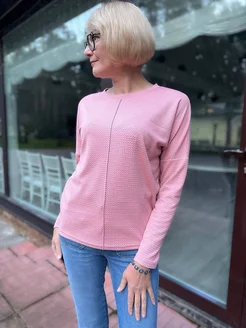 Джемпер цветной офисный оверсайз кофта NIKA_&_COLLECTION 176391006 купить за 1 069 ₽ в интернет-магазине Wildberries