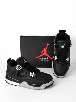 Кроссовки Air Jordan 4 спортивные осень 176399430 купить за 2 612 ₽ в интернет-магазине Wildberries