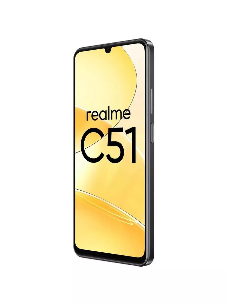 Смартфон C51 4/128 ГБ черный Realme 176474067 купить за 8 384 ₽ в  интернет-магазине Wildberries