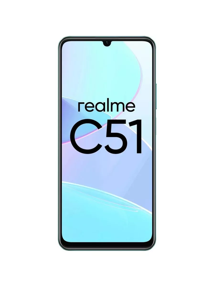 Смартфон C51 4/128 ГБ зеленый Realme 176474070 купить за 8 186 ₽ в  интернет-магазине Wildberries