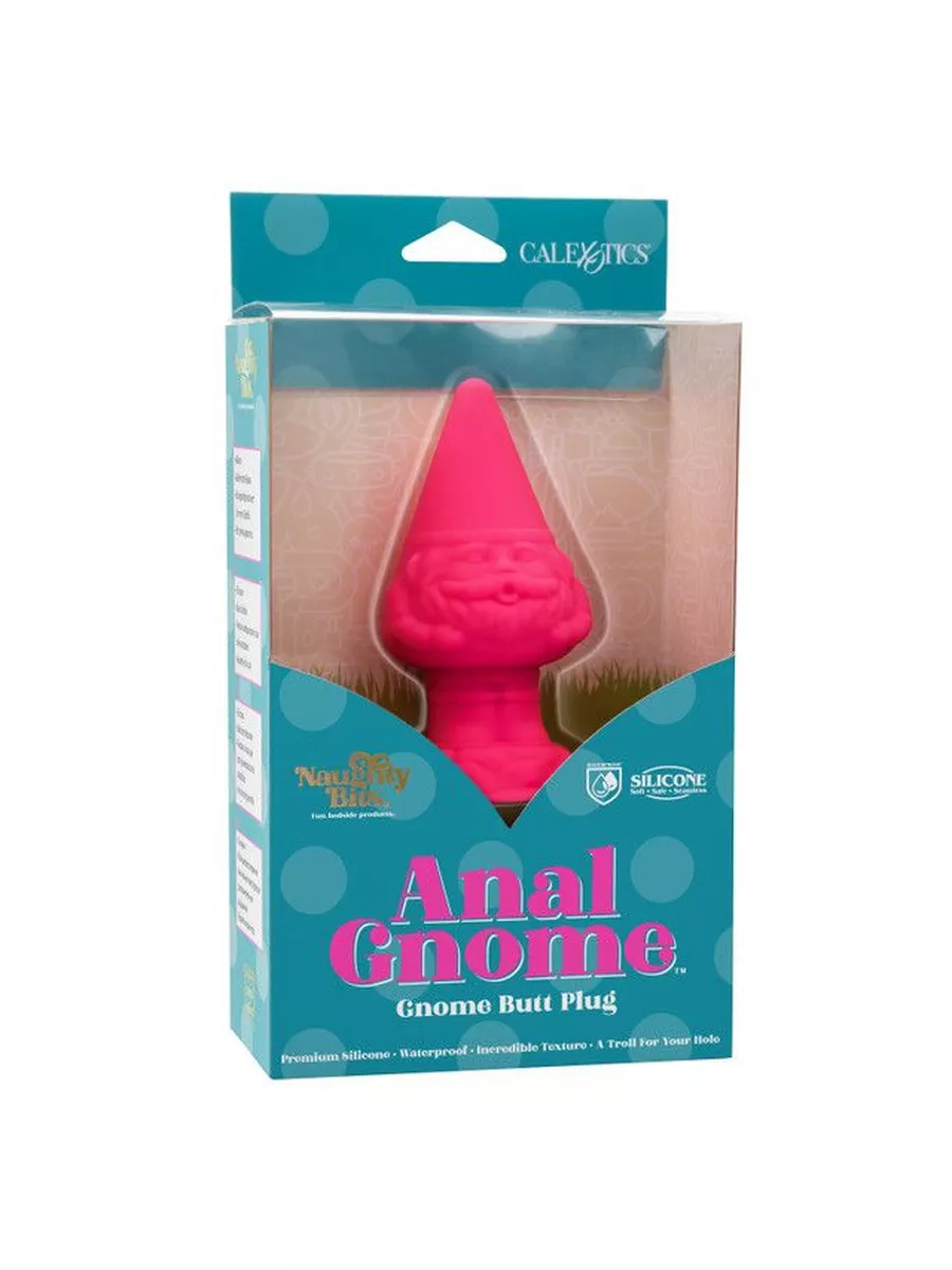 Розовая анальная пробка в форме гнома Anal Gnome California Exotic  Novelties 176497302 купить в интернет-магазине Wildberries