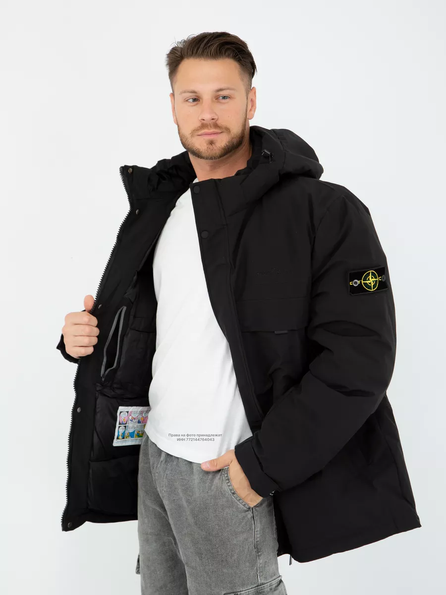Зимняя куртка STONE ISLAND 176514577 купить за 5 925 ₽ в интернет-магазине  Wildberries
