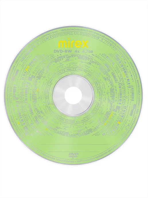 Mirex Диски болванки DVD-RW 4X 4,7 ГБ, 50 шт. UL130032A4B, 4x4.7, 4,7 ГБ, фото 3