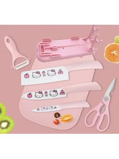 Набор подарочных кухонных ножей hello kitty Hello Kitty 176593406