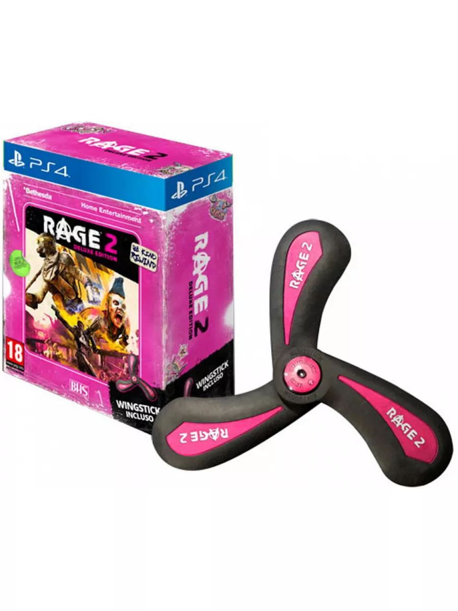 Rage 2 Wingstick Deluxe Edition Русская Версия (PS4) Дис Игра PS4/PS5  176620228 купить в интернет-магазине Wildberries