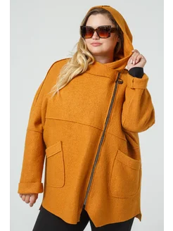 Пальто бохо шерстяное с капюшон 714 plus size milidi 176637499 купить за 6 367 ₽ в интернет-магазине Wildberries