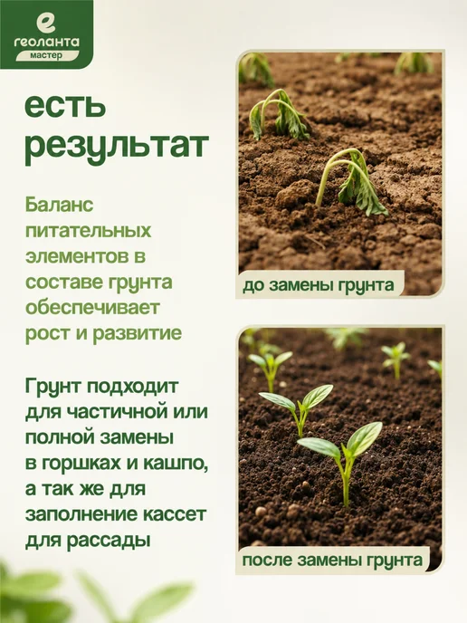 Геоланта Грунт универсальный для цветов 10 литров, вариант, фото 3
