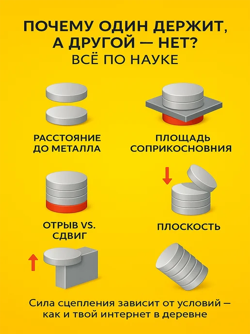 Торг-Ок-Груп Неодимовый магнит сильный, диск 8х2 мм 300шт N52, 300 шт, фото 5