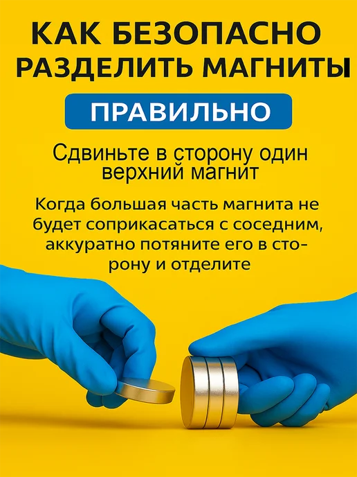 Торг-Ок-Груп Неодимовый магнит сильный, диск 8х2 мм 300шт N52, 300 шт, фото 7