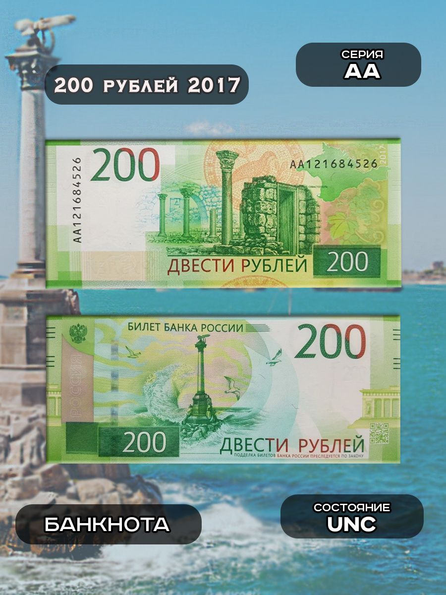 100 рублей 2017 года