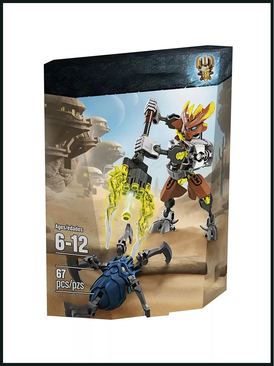 Конструктор Bionicle Страж Камня Аналог LEGO 176716634 купить в  интернет-магазине Wildberries