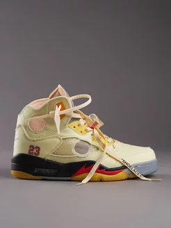 Кроссовки Nike Air Jordan 5 Retro x Off White Nike 176725010