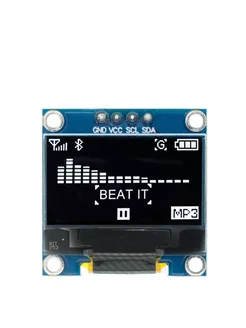 Oled дисплей 0.96 I2C 128х64 (Белый) (1 шт) Arduino 176736766 купить за 373 ₽ в интернет-магазине Wildberries