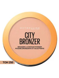 Бронзер для лица City Bronzer Powder, тон 250 Maybelline New York 176747384 купить за 306 ₽ в интернет-магазине Wildberries