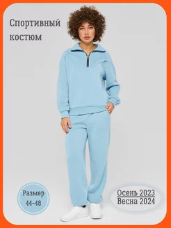 Спортивный теплый костюм на молнии осень ReaL brand& 176779046 купить за 722 ₽ в интернет-магазине Wildberries