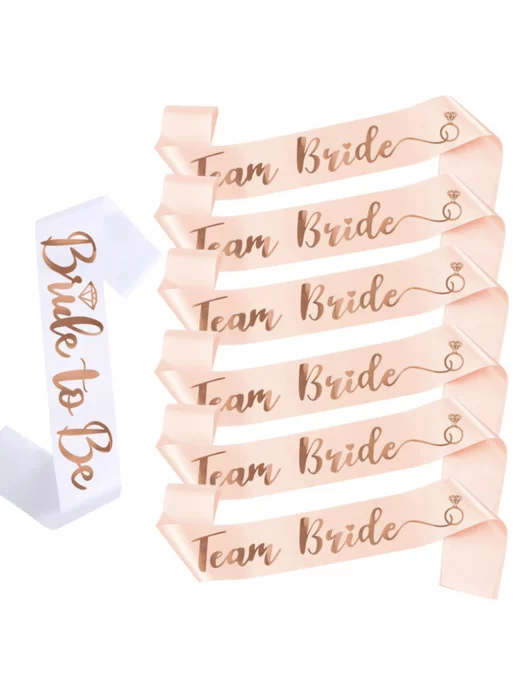 SaveTheDate Девичник. Ленты bride to be, Team Bride