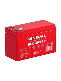 Аккумуляторная батарея GS9-12 F2 General Security 176850914 купить за 1 422 ₽ в интернет-магазине Wildberries