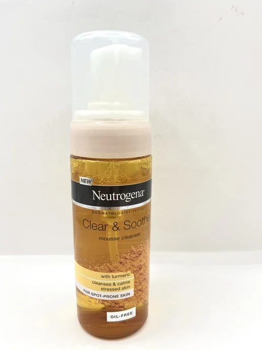 NEUTROGENA Пенка мусс для умывания лица с куркумой 150 мл, 150 мл, фото 2