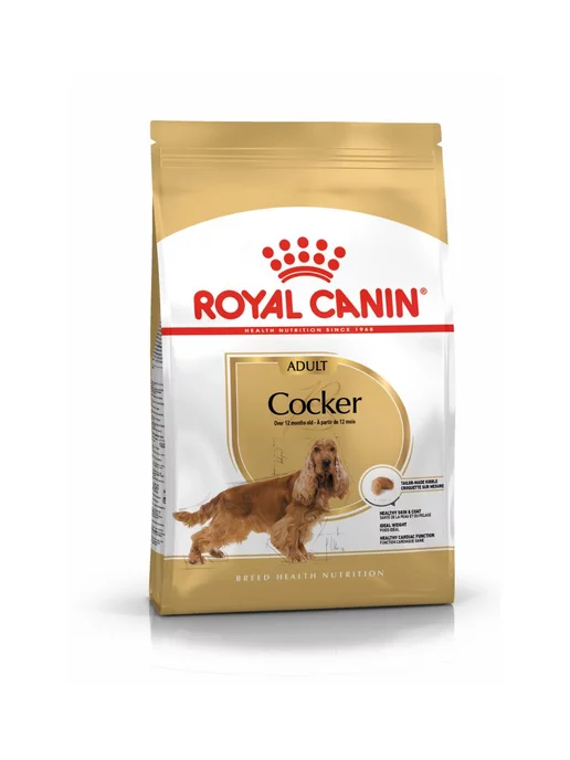 Сухой корм Royal canin Кокер-Спаниель Cocker для собак, взрослые, 3 кг, фото 3