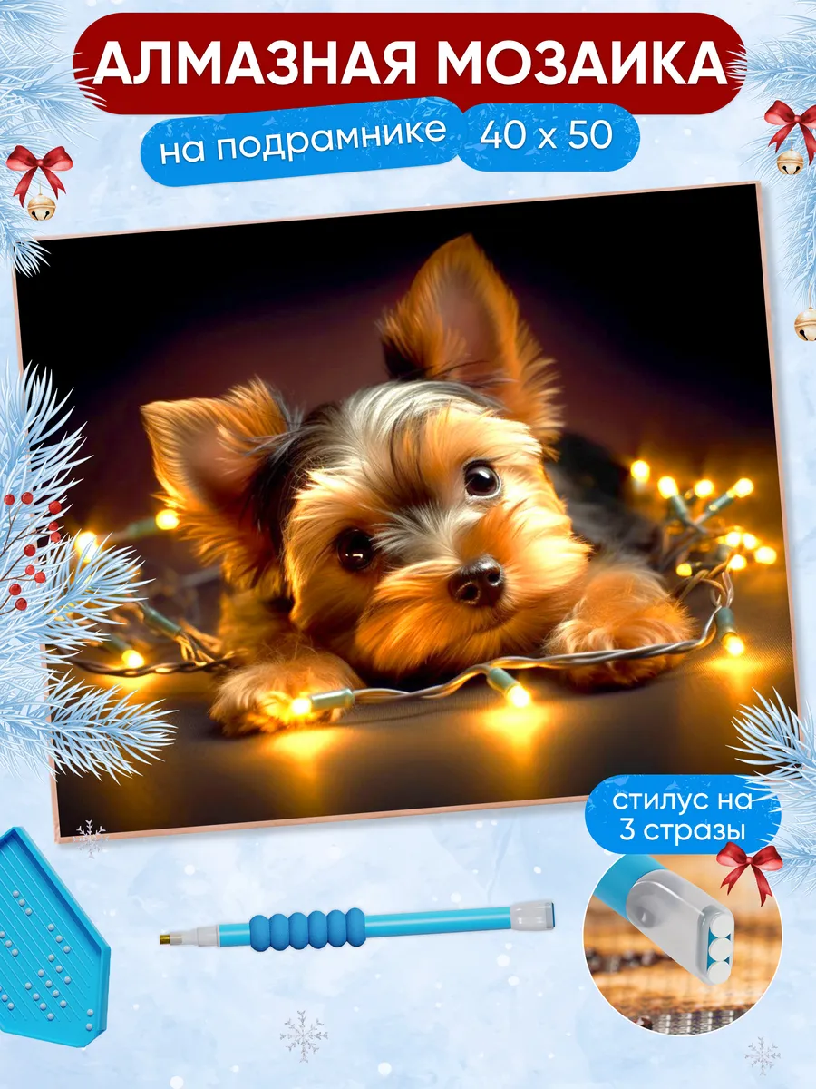 Алмазная мозаика 40х50 Йорк...