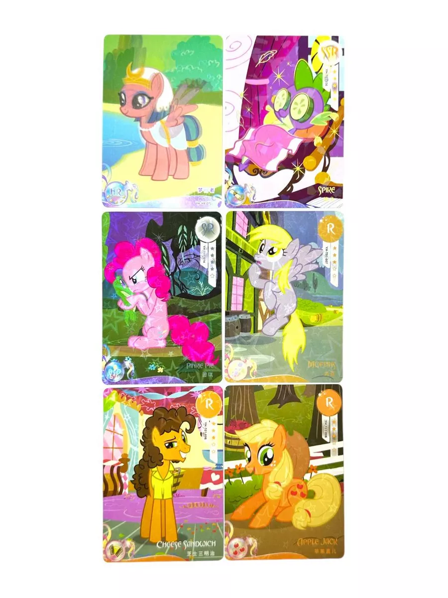 My little pony аниме коллекционные карточки TRREE THREE SIX TOYS 176926252  купить в интернет-магазине Wildberries