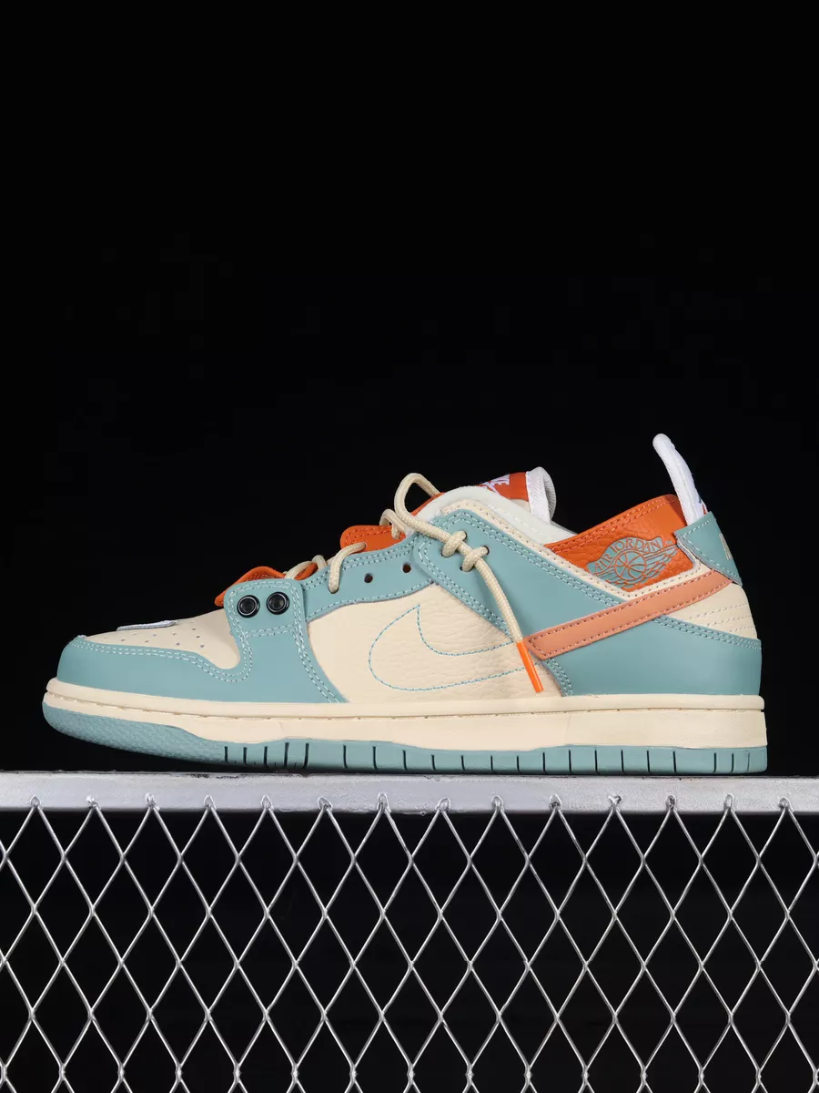 Nike SB Dunk Low Blue Orange White 1 624 Wildberries 176997457