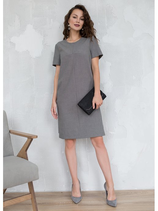 Женские летние серые платья - купить в интернет-магазине «ZARINA»