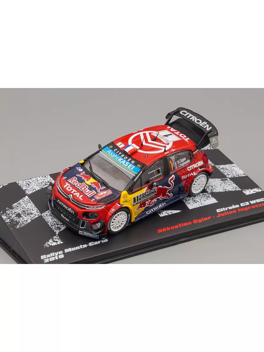 CITROEN C3 WRC 1:43 модель спортивного автомобиля. DeAgostini 177021295  купить в интернет-магазине Wildberries