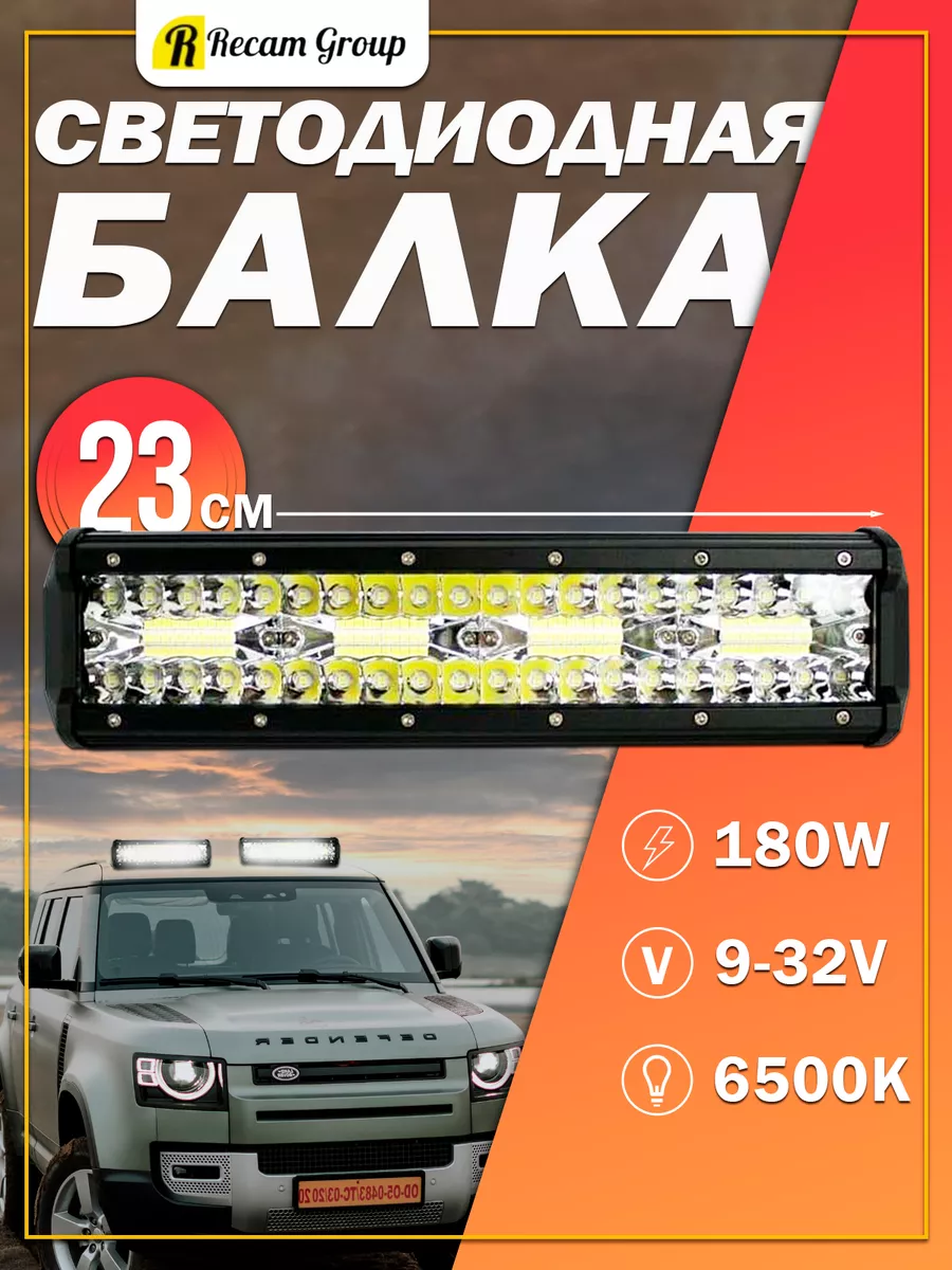 Противотуманные фары светодиодные Прожектор ПТФ LED ФСО
