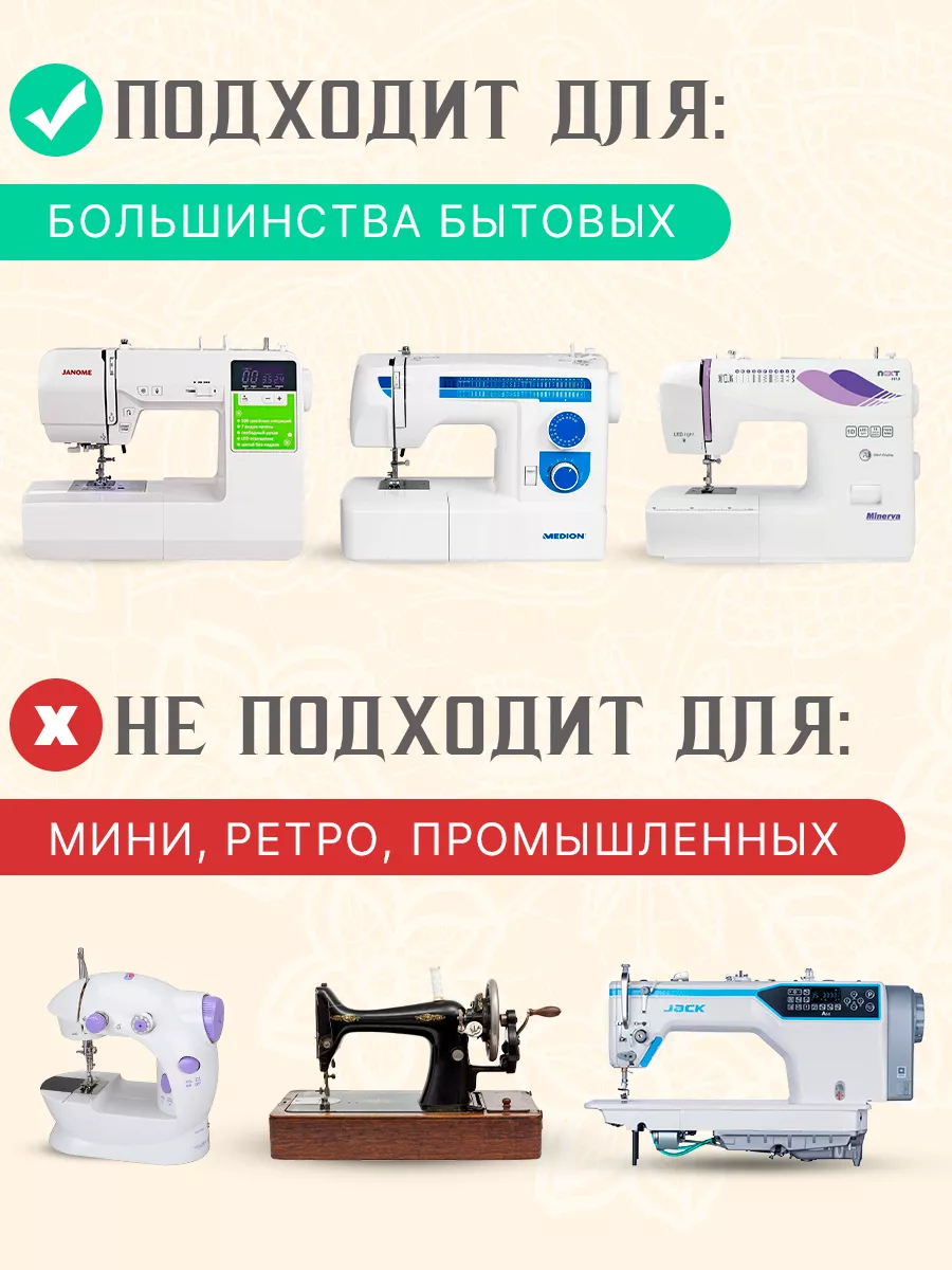 Шагающая лапка для швейной машины Easy Hobby 177029124 купить за 519 ₽ в  интернет-магазине Wildberries