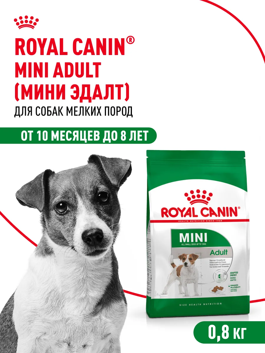 Сухой корм для миниатюрных...