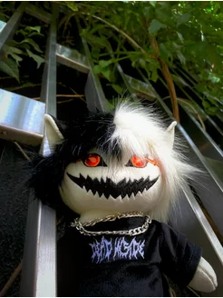 Мягкая игрушка zxc кот cat дед инсайд аниме курсед BABY GHOUL