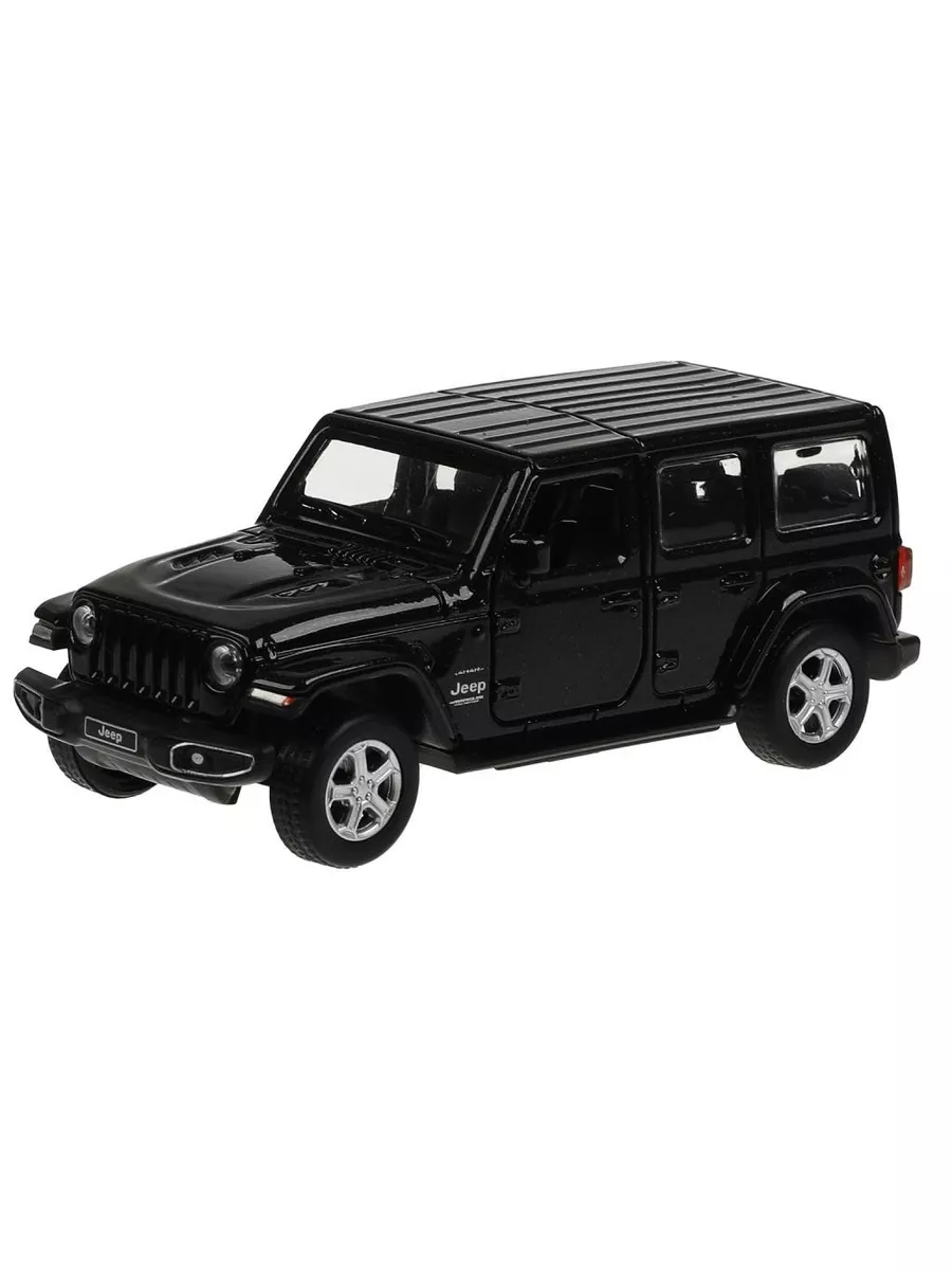 Машина металл JEEP WRANGLER SAHARA 12 см, двери, багаж, инер FANRONG  177132971 купить в интернет-магазине Wildberries