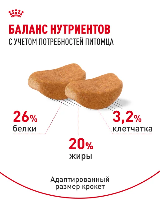 Сухой корм Royal canin Ротвейлер для собак, взрослые, 12 кг, фото 4