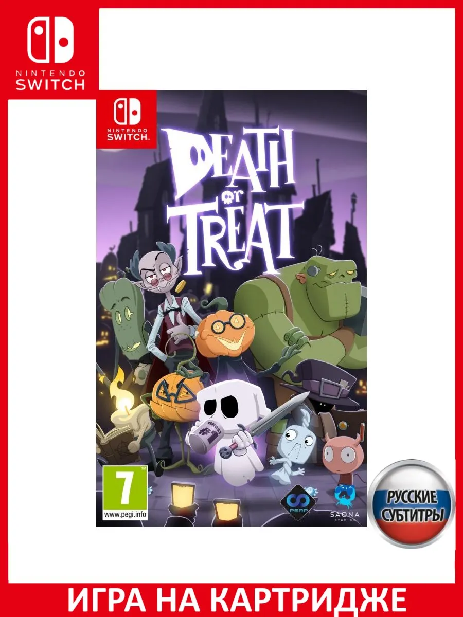 Death or Treat Русская версия Switch Картридж Игра Switch 177134019 купить  за 3 389 ₽ в интернет-магазине Wildberries