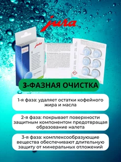 Таблетки для очистки кофемашин 6 шт. Jura 177151904 купить в