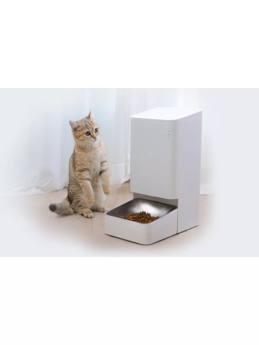 Умная автоматическая кормушка Smart Pet Food Feeder Xiaomi 177157750 купить  в интернет-магазине Wildberries