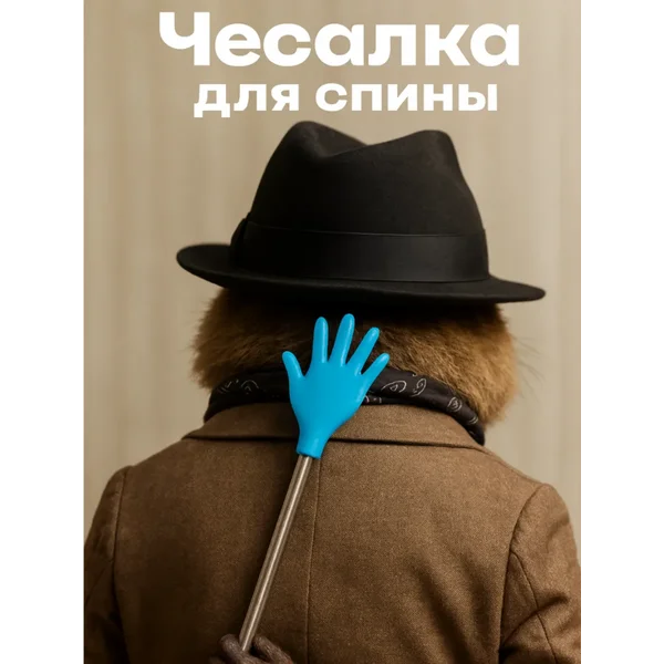 Указка с пальцем телескопическая