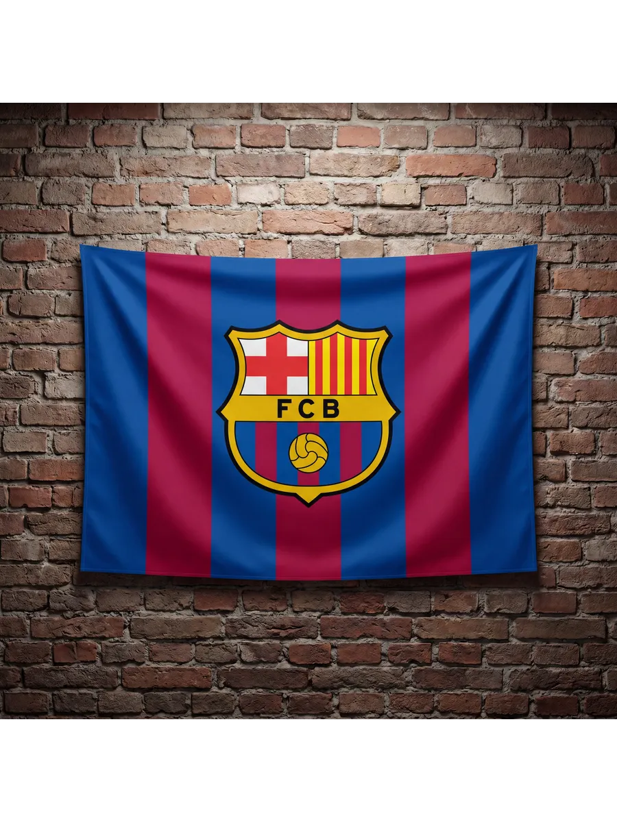 Флаг Футбольный клуб Barcelona Барселона