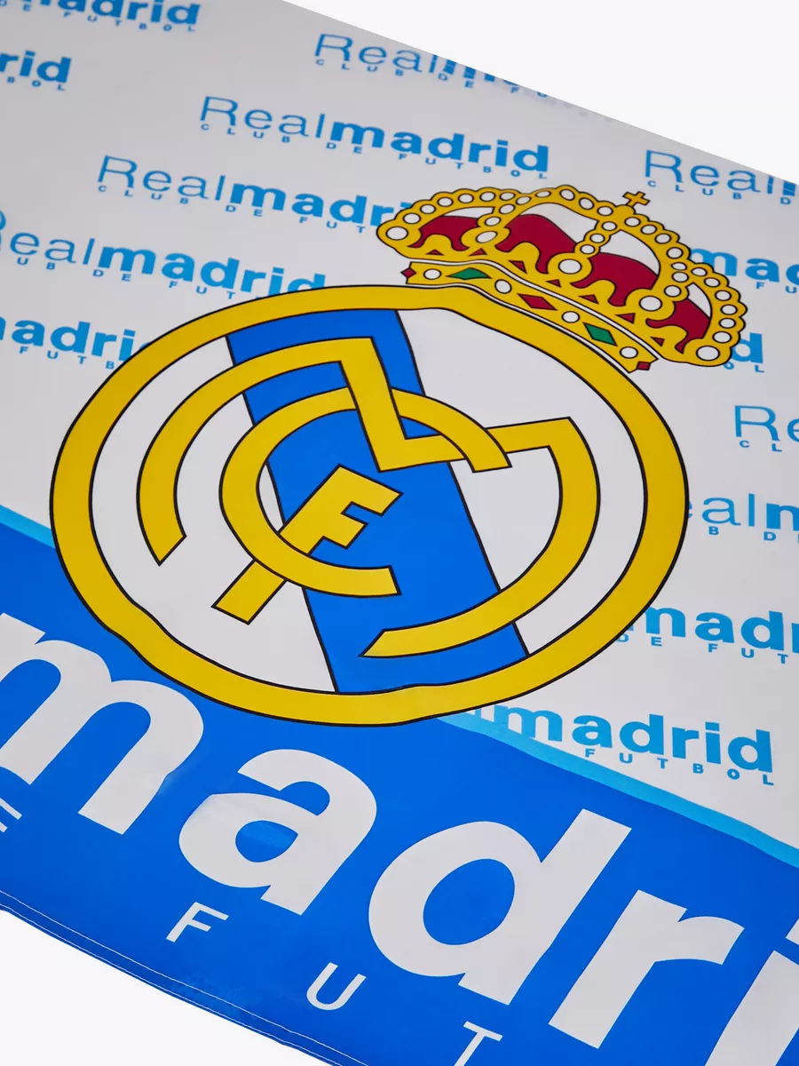 Флаг Футбольный клуб Реал Мадрид Real Madrid FC FAN LAB 177199316 купить в  интернет-магазине Wildberries