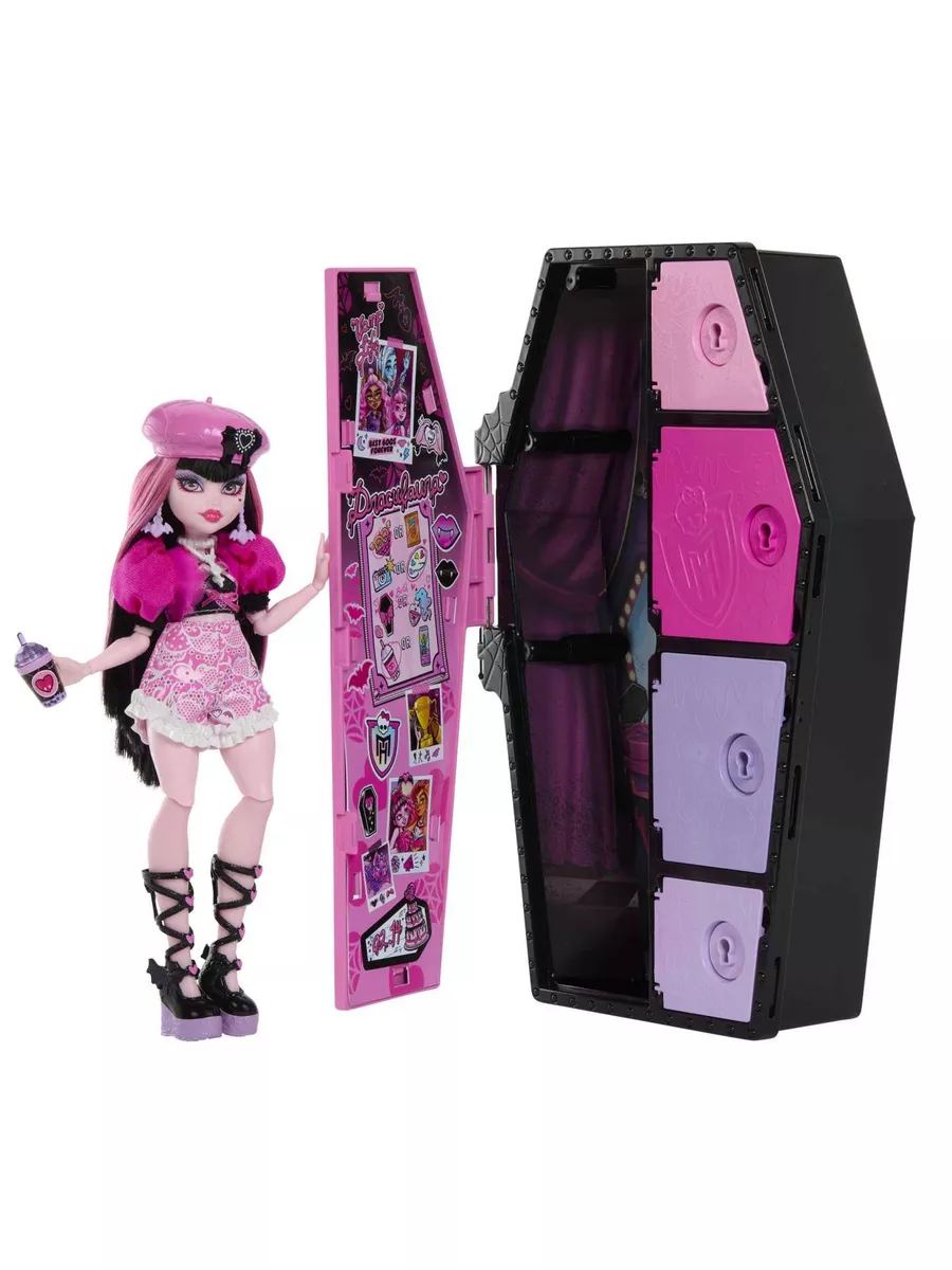 Кукла Монстер Хай Draculaura HKY60 Monster High 177218523 купить в  интернет-магазине Wildberries