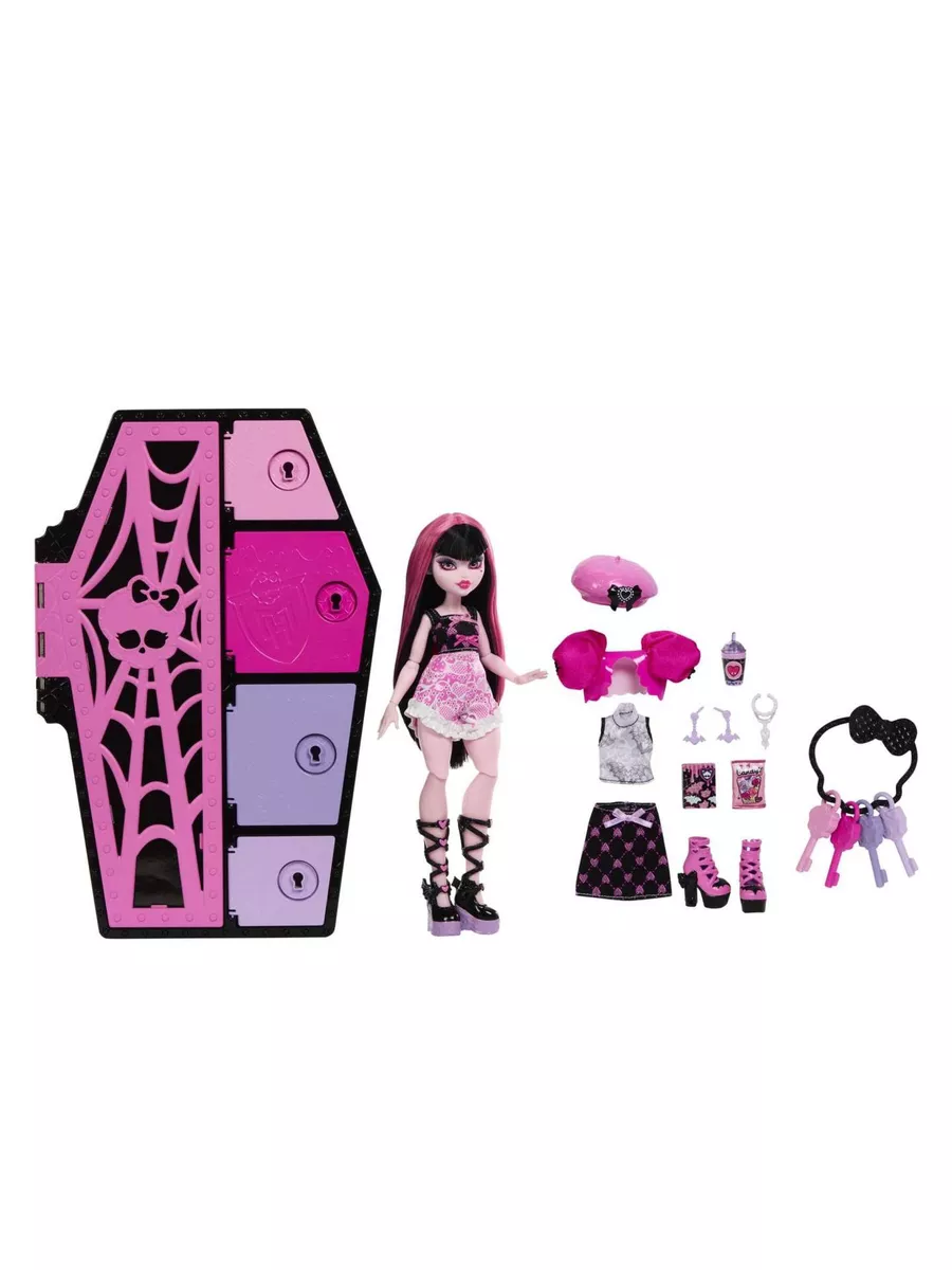 Кукла Монстер Хай Draculaura HKY60 Monster High 177218523 купить в  интернет-магазине Wildberries