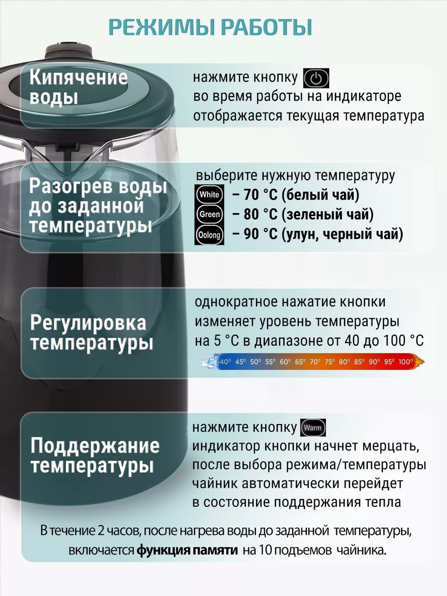 Чайник электрический с управлением на дисплее 1.7 л 2200 Вт Maestro  177222262 купить за 2 211 ₽ в интернет-магазине Wildberries