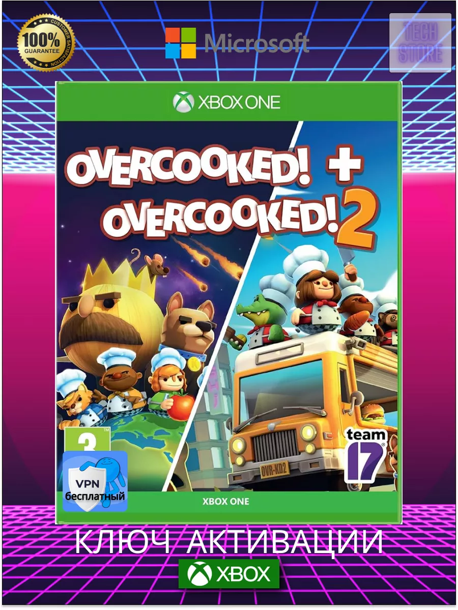 Overcooked 1 2 Xbox One series X S Microsoft 1 468 Wildberries 177234553