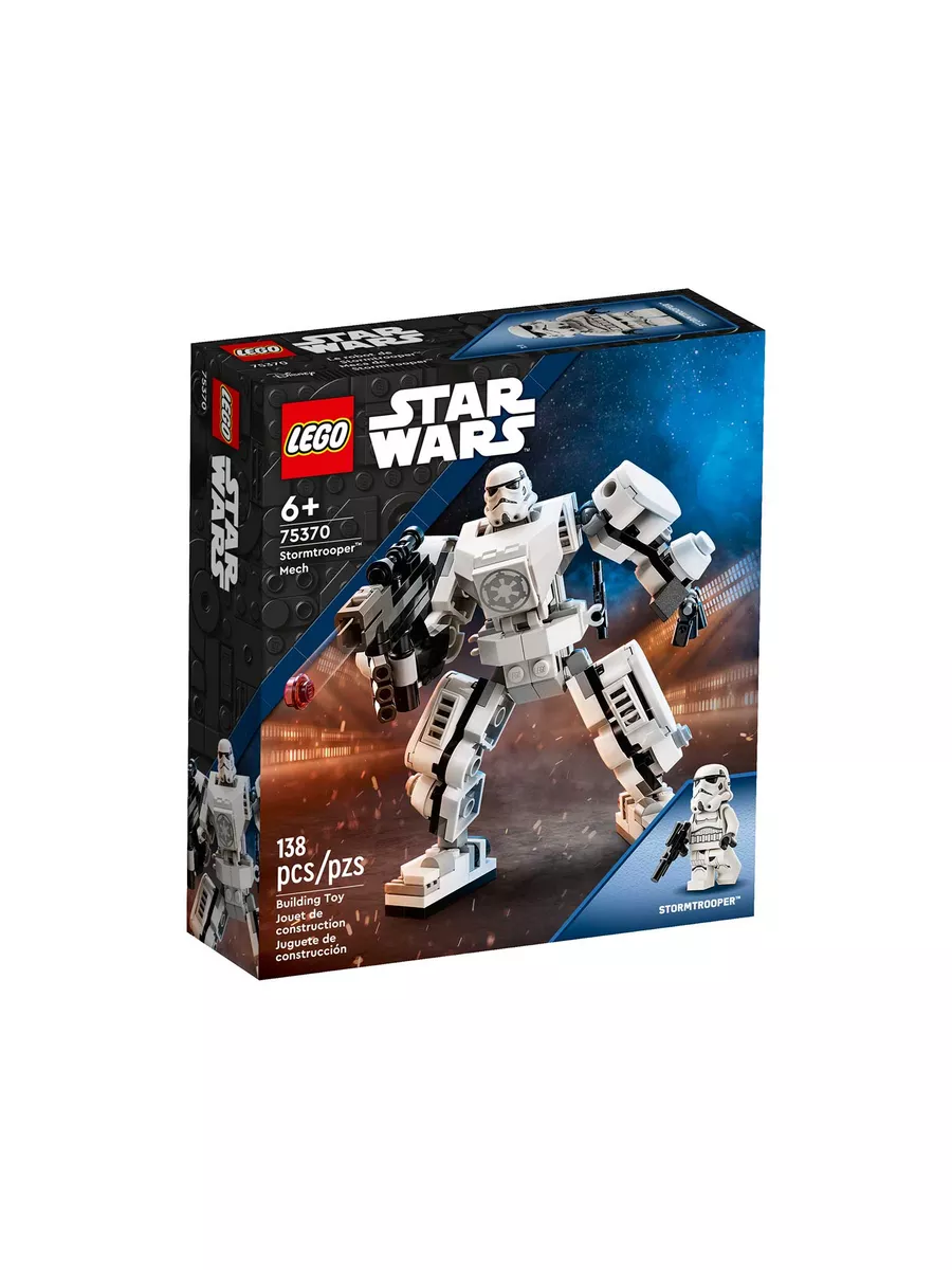 Конструктор LEGO Star Wars 75370 Робот-штурмовик LEGO 177235179 купить за 2  244 ₽ в интернет-магазине Wildberries