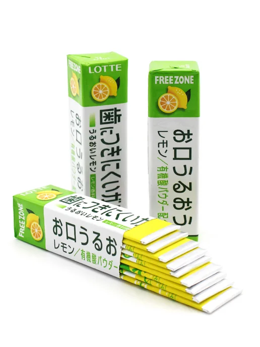 Lotte Жевательная резинка Фризон Лимон, 3 шт. х 25,2 г, 3 шт, 25,2 г, фото 3