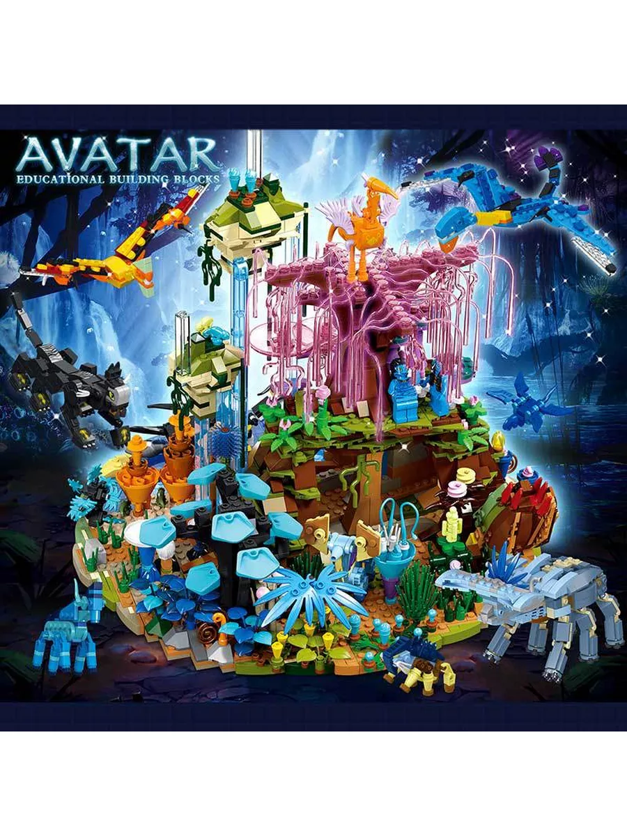 Конструктор Avatar Аватар Путь воды Дерево Душ 2986 деталей LEGO 177240848  купить за 10 474 ₽ в интернет-магазине Wildberries